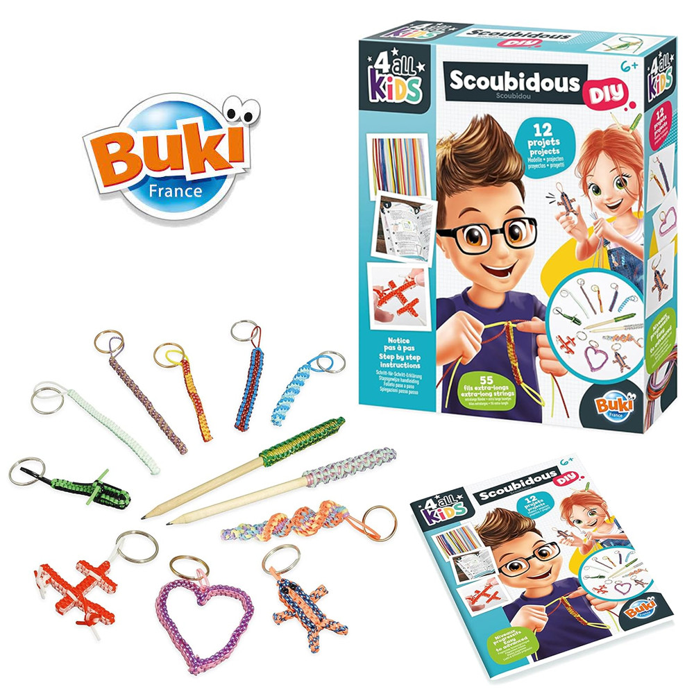 KIT CREATIVO SCOUBIDOU PER TUTTI BUKI FK002