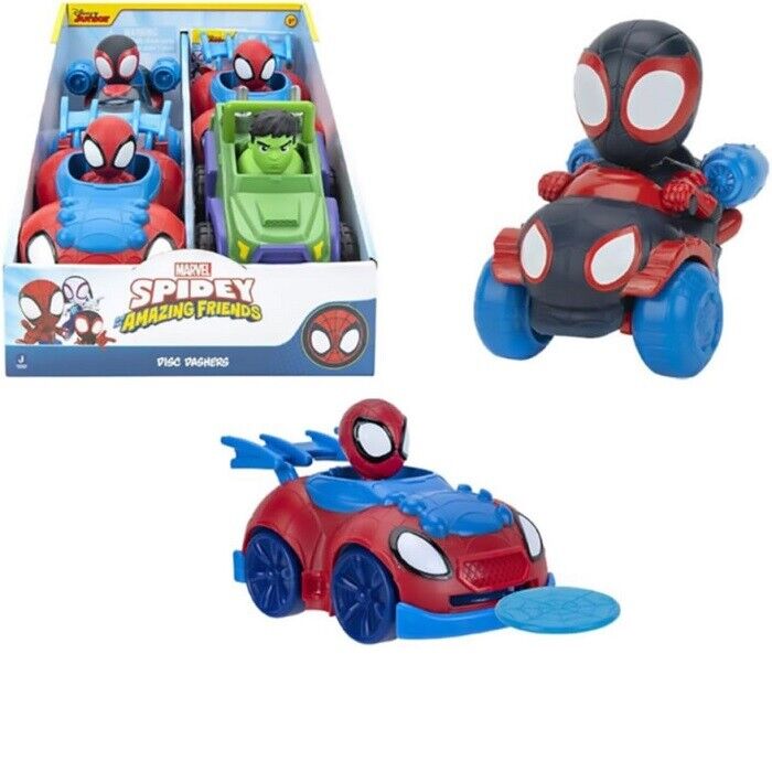 Rei Toys Spidey ed i Suoi Amici Veicoli Lanciadischi Assortiti