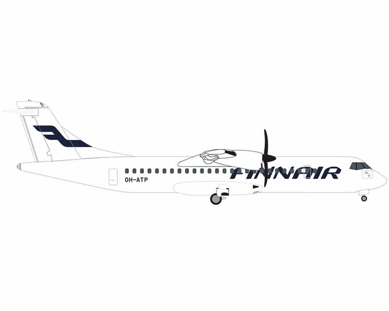 Herpa Wings Finnair ATR-72-500 1:500 537889 modellismo