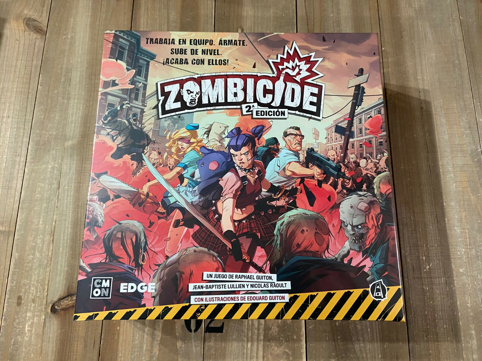 Zombicide Edizione - Scatola Basica - EDGE Cmon - Gioco Da Tavolo ed. spagnola