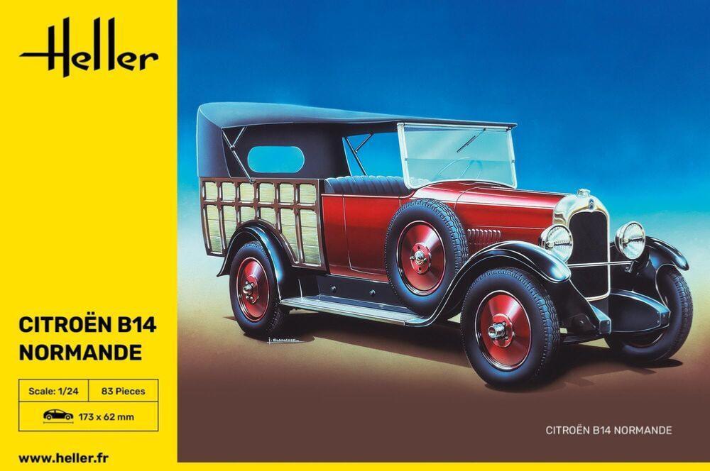 1/24 Modellino Citroen B14 con Copertura - Heller 80729