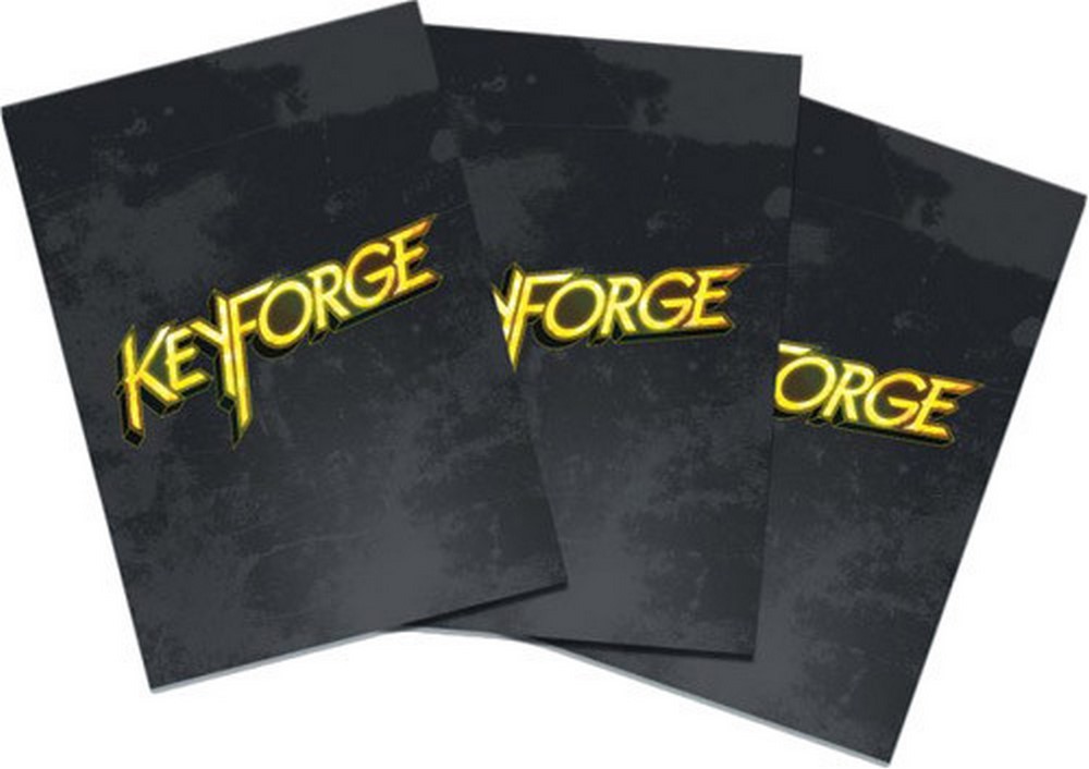 40 Bustine KEYFORGE BLACK LOGO
