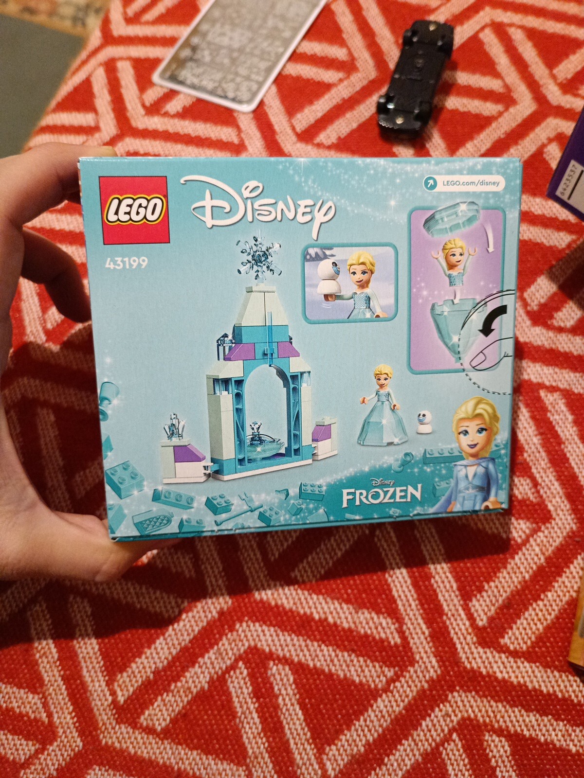 LEGO 43199 DISNEY IL CORTILE DEL CASTELLO DI ELSA DI FROZEN