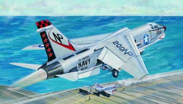 Trumpeter 02273 F-8J CRUSADER 1:32 Kit di montaggio