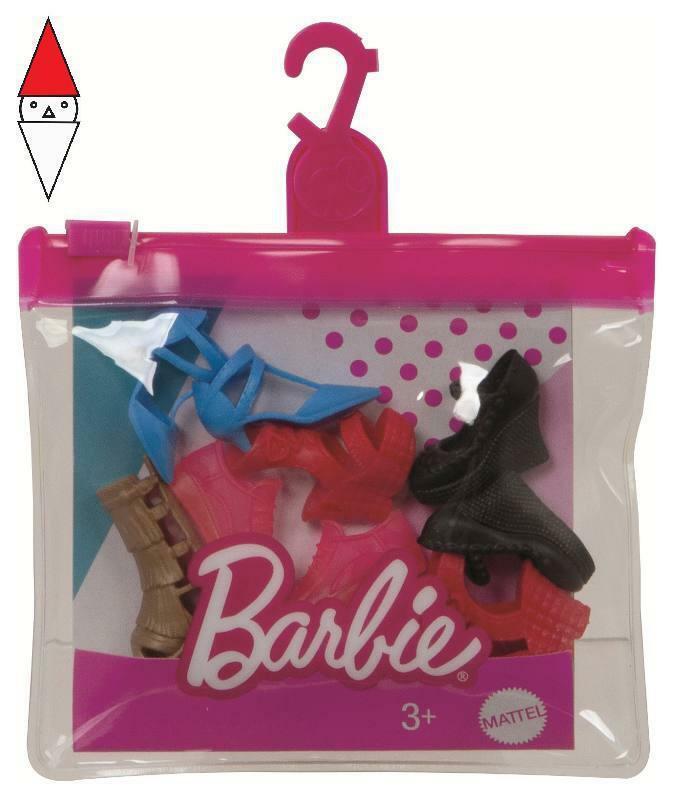 BAMBOLA MATTEL BARBIE SHOES ASST.