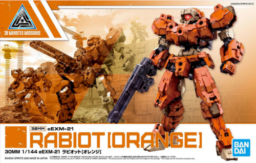 BANDAI 1:144  KIT PLASTICA 30mm  eEXM-21 RABIOT ORANGE  #24     ART 70683