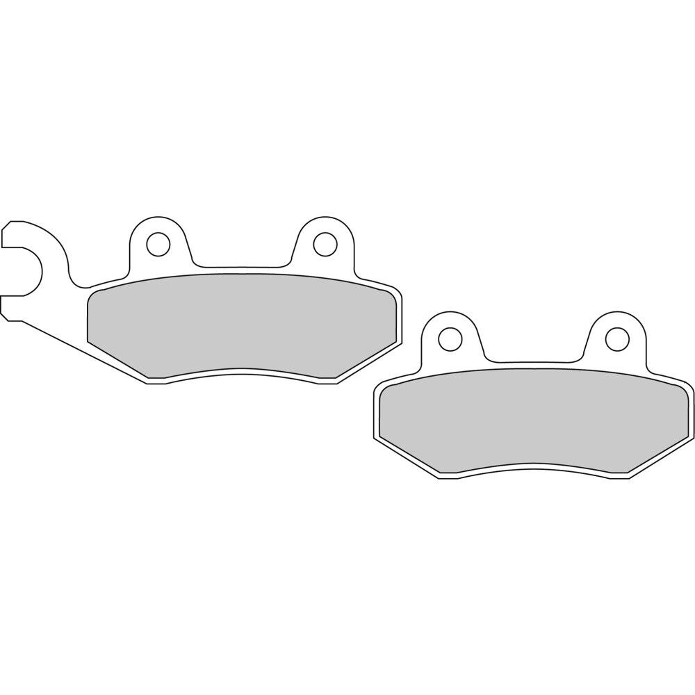 PASTIGLIE FRENO FERODO FDB497P PLATINUM FOR TRIUMPH 865 BONNEVILLE 2015-2015