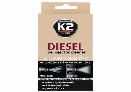 DIESEL Fuel System Cleaner 50ml ET3121 Facile da usare K2