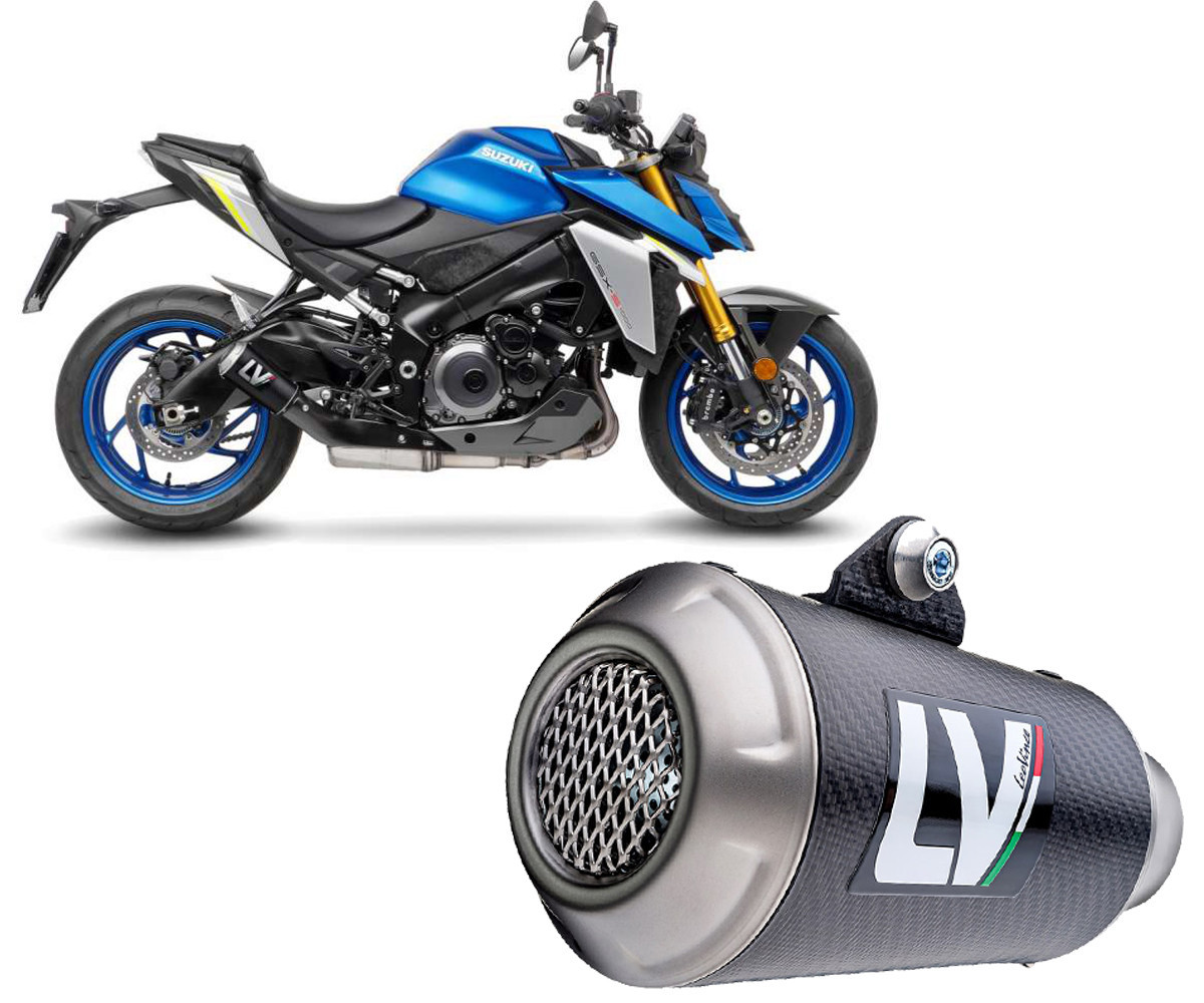 Scarico Leovince LV-10 Carbonio Omologato per SUZUKI GSX-S 1000 2021 > 2024