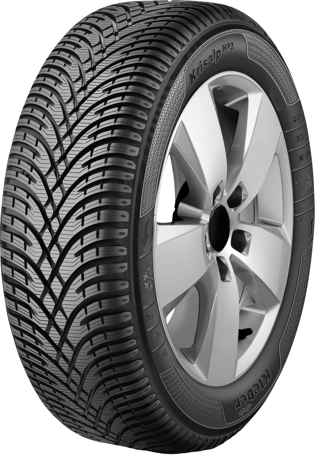 Pneumatici 225/55 r16 95H 3PMSF M+S Kleber KRISALP HP3 Gomme invernali nuove