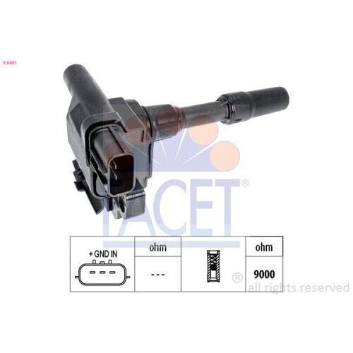 Bobina D'accensione Facet 9.6491 Made In Italy - Oe Equivalent per Suzuki