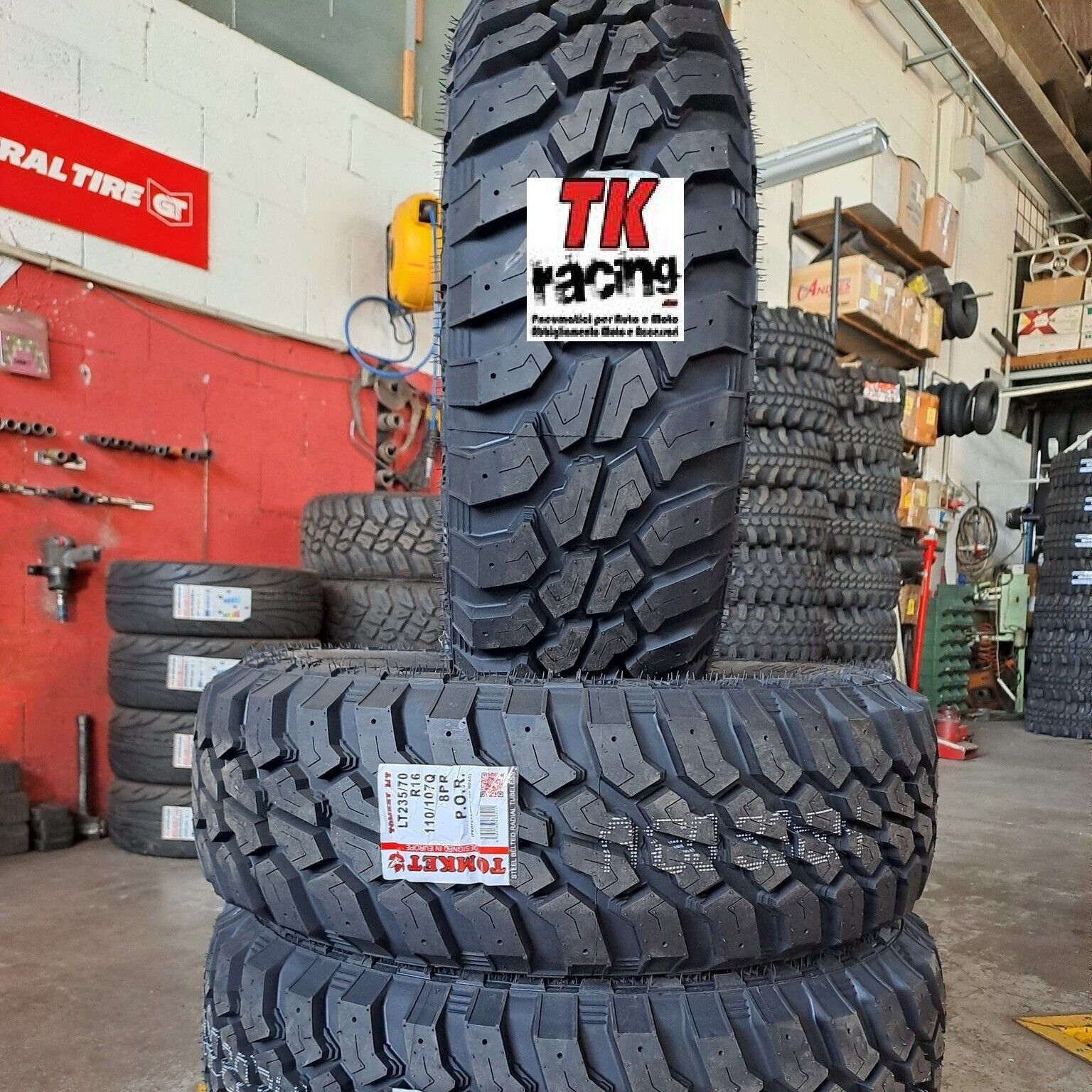 235/70 R16 107Q Tomket MT P.O.R Pneumatici ON E OFFROAD 4X4 FUORISTRADA E STRADA