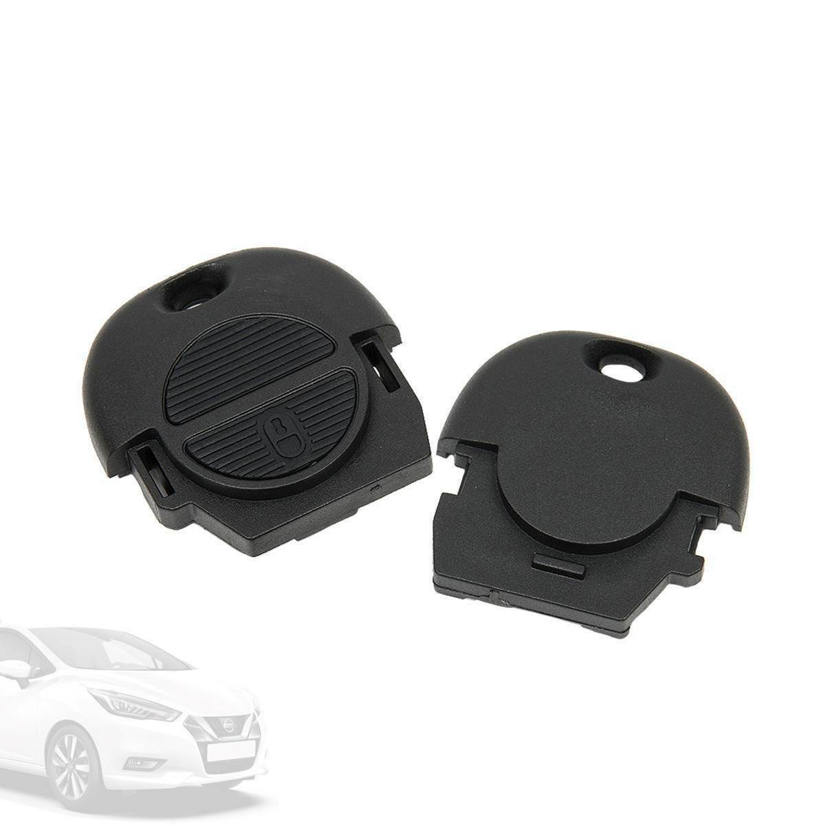 SCOCCA GUSCIO TELECOMANDO CHIAVE 2 TASTI AUTO NISSAN MICRA XTRAIL QASHQAI PATROL