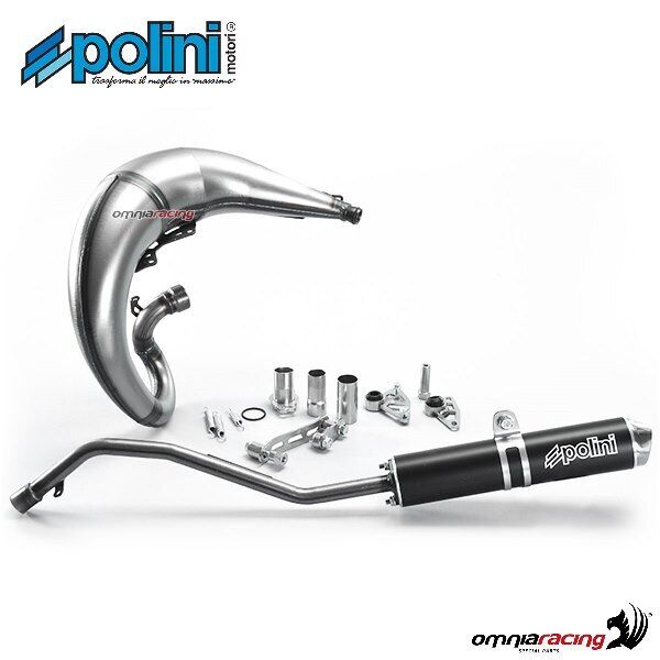 Polini marmitta omologata alta/lato sx for race Beta 50RR AM6 (1999-2002) 2T