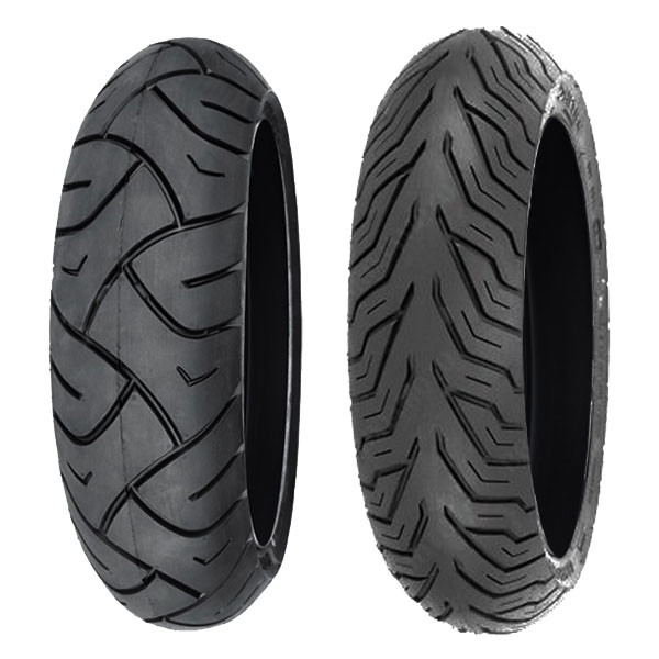 COPPIA GOMME DELI TYRE 120/70-12 58S SC-102 + 90/90-10 50J SC-109