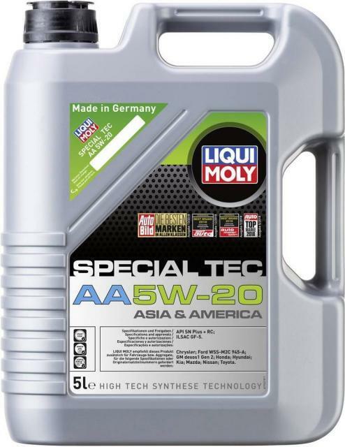 LIQUI MOLY SPECIAL TEC AA 5W-20 OLIO MOTORE 5 LITRI