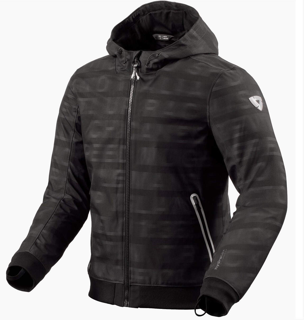 GIACCA JACKET MOTO REV'IT REVIT SAROS WB BLACK ANTRACITE TG S