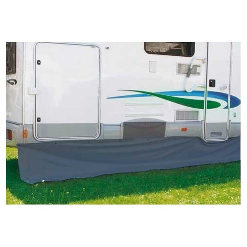 Antivento laterale camper 550 x 60 grigio SKIRTING MOTORHOME Fiamma