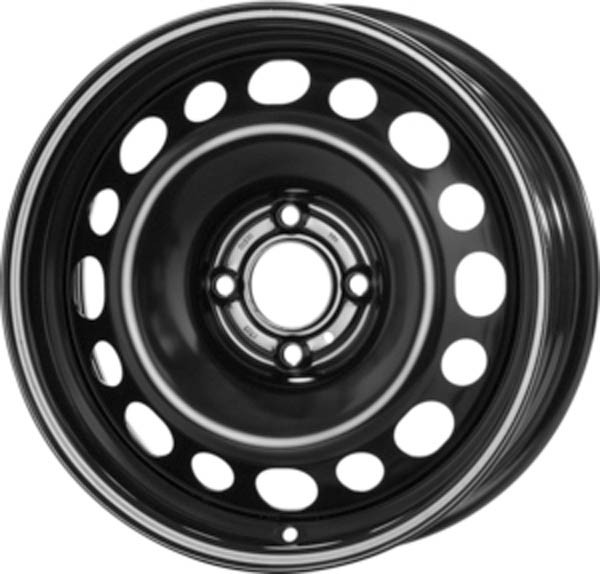 CERCHIO IN FERRO MAK ACCIAIO PER CITROEN - DS C3 6X16 4X108 MATT BLACK 573