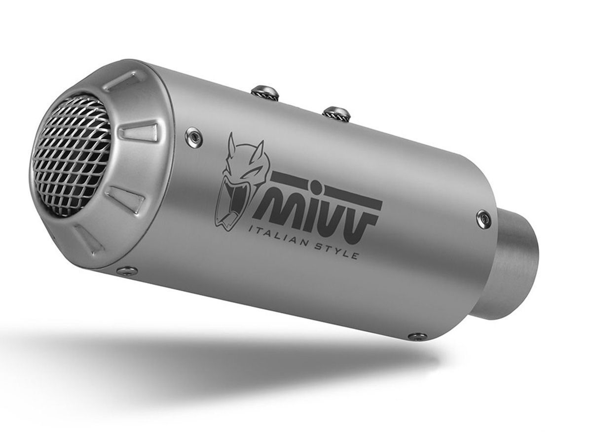 TERMINALE MIVV MK3 ACCIAIO INOX PER KTM DUKE 390 2021-2023