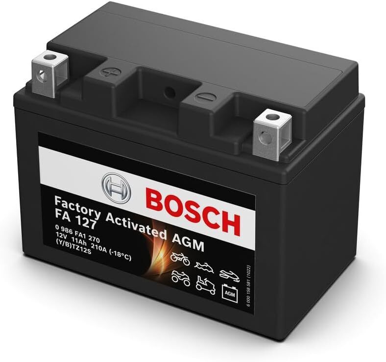 BATTERIA YTZ12S AGM BOSCH SIGILLATA HONDA VTR 1000 SP1 - SP2 - RC51 2000-2006
