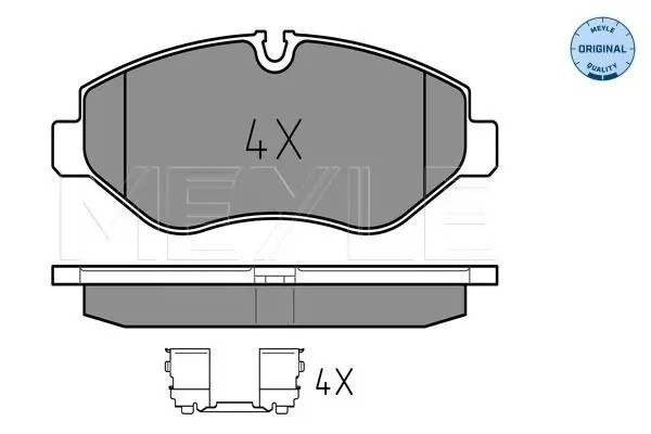 Pastiglie freno Assale anteriore 025 291 9220 MEYLE per MERCEDES-BENZ VW