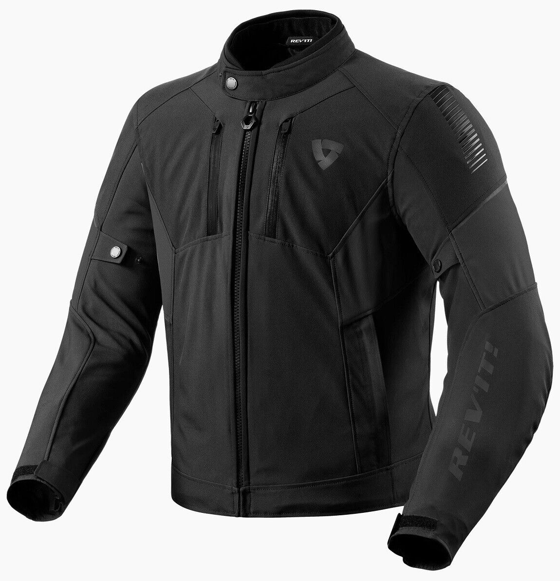 GIACCA MOTO REV'IT REVIT CATALYST H2O 3 STRATI WATERPROOF BLACK NERO TG M