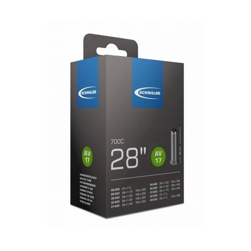 SCHWALBE Camera d''aria per bicicletta 28x1.75/700x45C TOUR 40MM