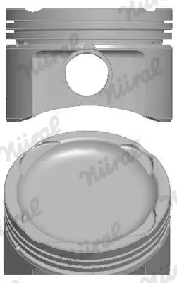 Pistone motore 87-138400-30 NÜRAL per FIAT LANCIA