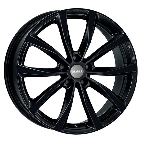 CERCHIO IN LEGA MAK WOLF PER SKODA SUPERB 6.5X16 5X112 GLOSS BLACK AS2