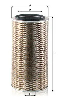 Filtro aria Cartuccia filtro C 33 920/3 MANN-FILTER