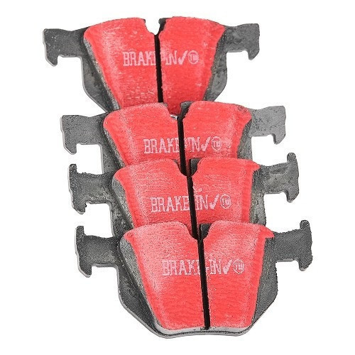 Set di pastiglie dei freni posteriori EBC Nere per BMW E60/E61