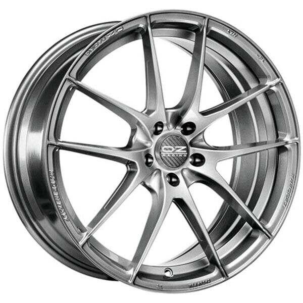 CERCHIO IN LEGA OZ RACING LEGGERA HLT PER SUBARU BRZ 8X18 5X100 GRIGIO CORS 8IS