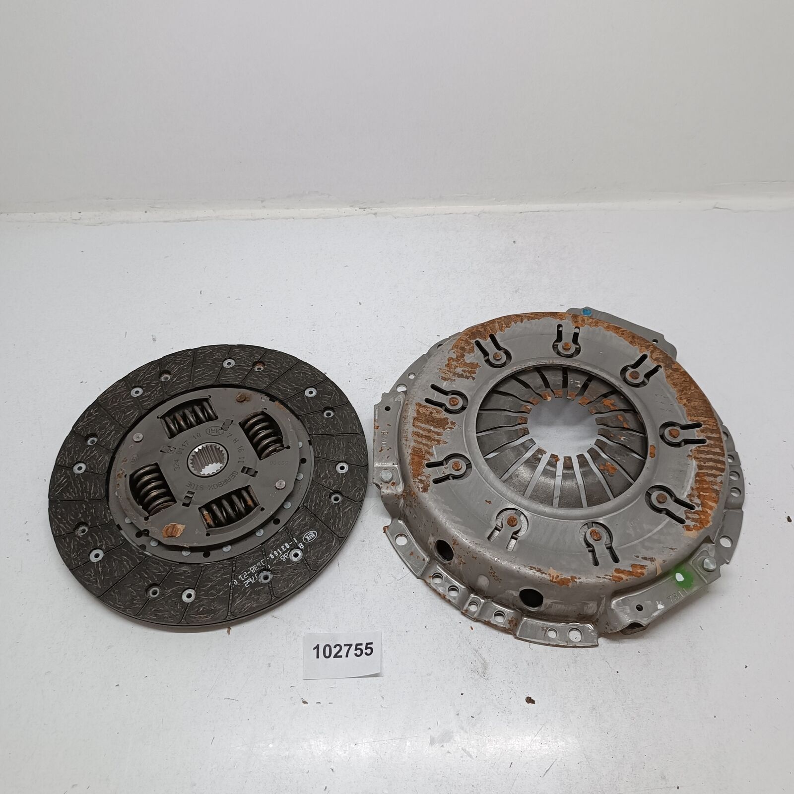 KIT FRIZIONE 2 PEZZI CLUTCH SET 2 PIECES LUK PER FORD TRANSIT MK3 MK4 624129700