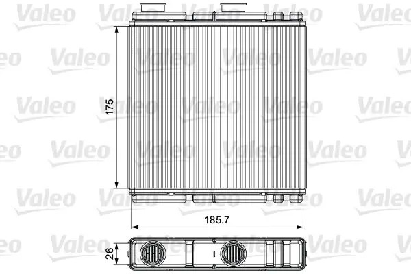 Riscaldatore abitacolo 811543 VALEO per RENAULT LAGUNA III LAGUNA III Grandtour