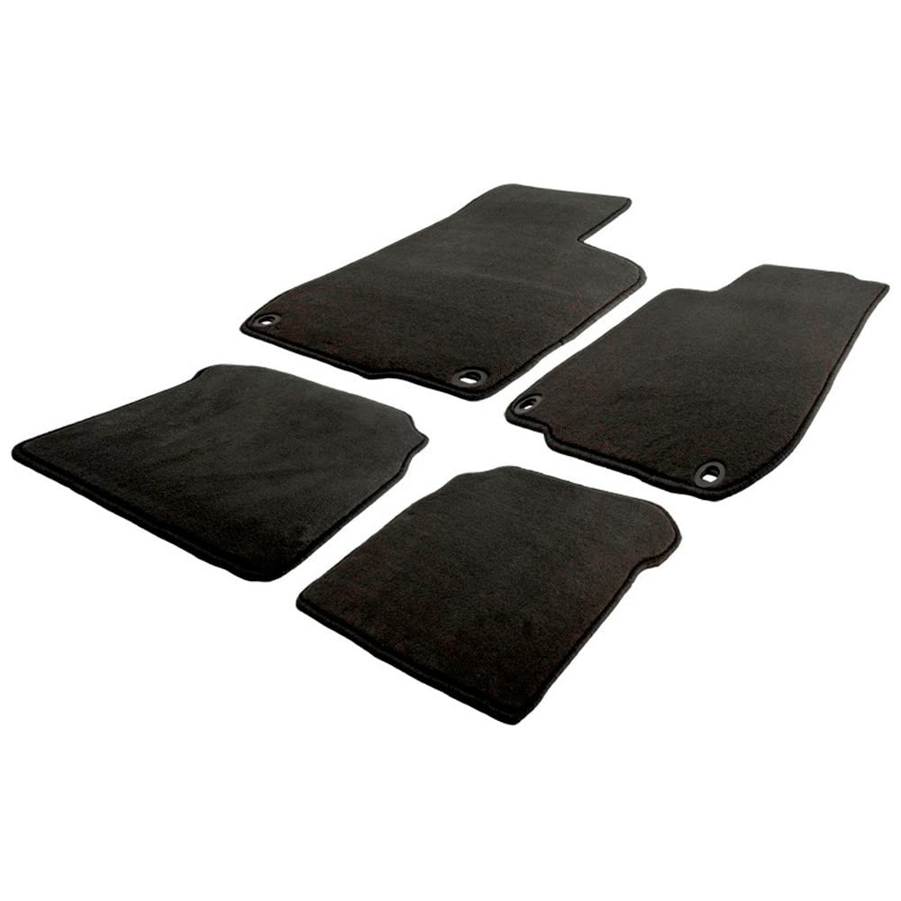 AUTO-STYLE Set di tappetini in Velour Compatibile con Renault Megane (o4L)