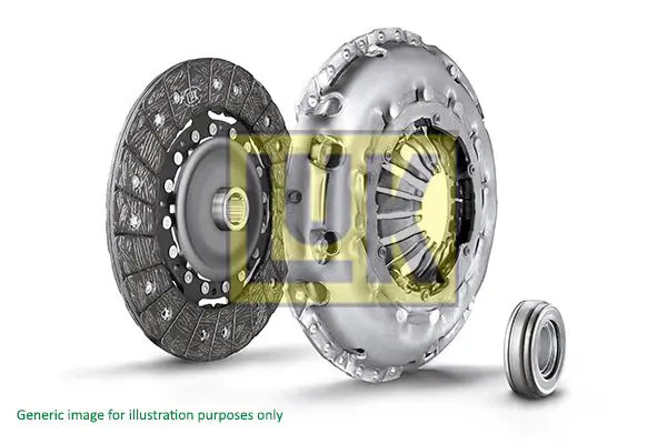 Kit frizione 624 3900 00 LuK per AUDI A5
