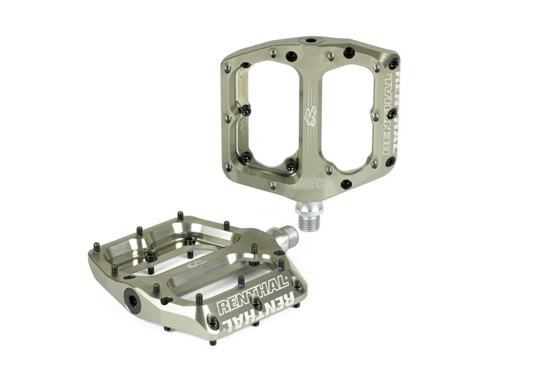 Coppia di pedali RENTHAL CYCLE Revo-F - AluGold