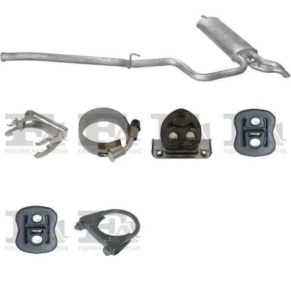 Silenziatore terminale POLMO per MERCEDES E220 Combi, W210 2.2, 92 KW2.2, 105