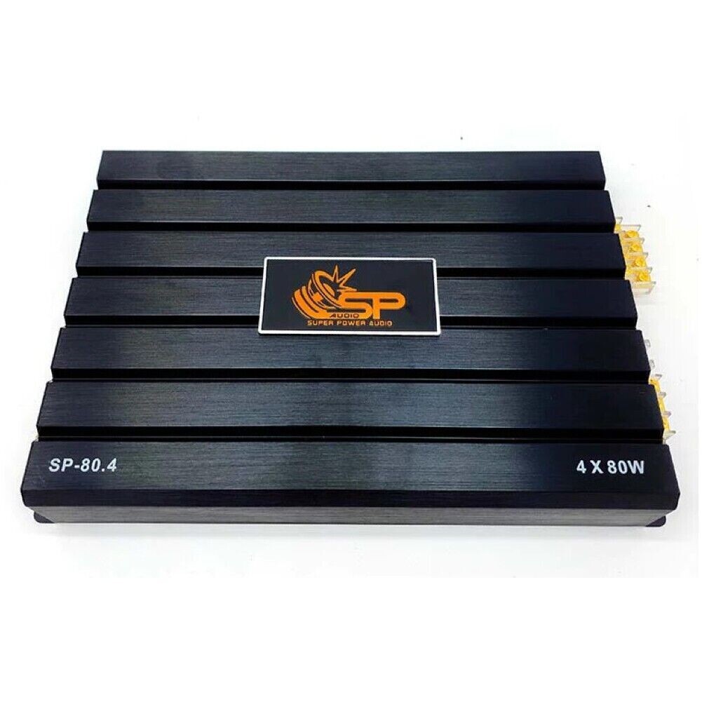 SP AUDIO SP-80.4D Amplificatore 4 canali per Auto 4 x 160 watt