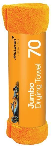Mclaren Jumbo Drying Towel panno in microfibra pulizia interni auto 90x60 cm