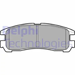 Pastiglie freno Low-Metallic LP955 DELPHI per MITSUBISHI HYUNDAI CHRYSLER