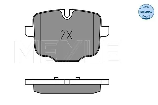 Pastiglie freno Assale posteriore 025 247 0318 MEYLE per BMW 6 Cabriolet 5 7 X3
