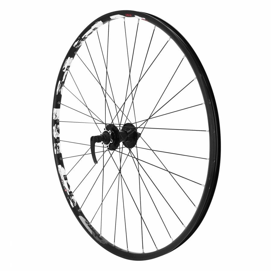 Ruota MTB disco bloccaggio 29" karma anteriore nera doppia parete con occhio moz