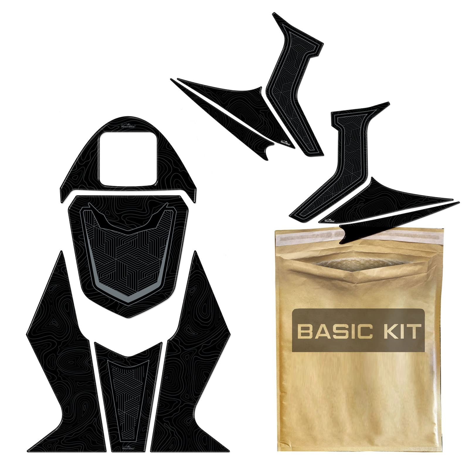 Resin Bike Kit Adesivi Moto compatibile con Honda SH 125 SH 150 (N0D)