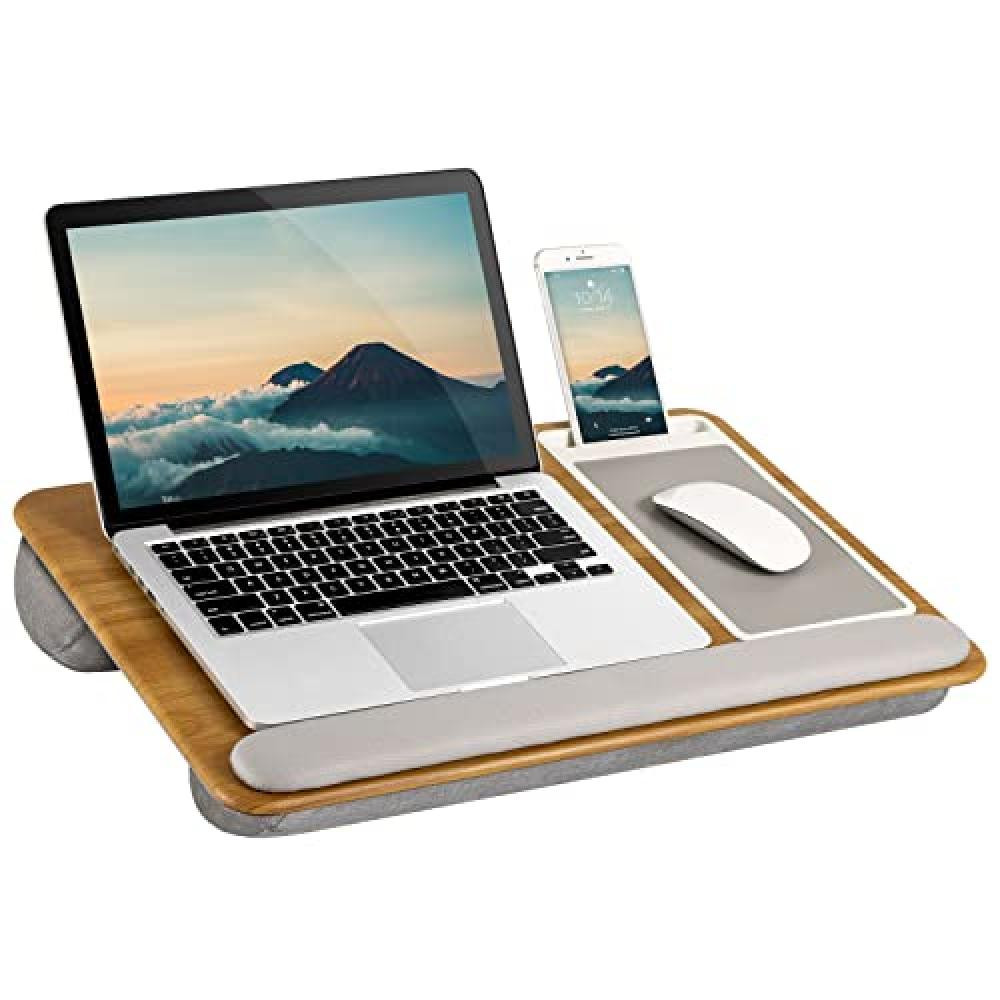 (TG. Home Office Pro) LAPGEAR Home Office Pro 91599 - Scrivania con poggiapolsi,
