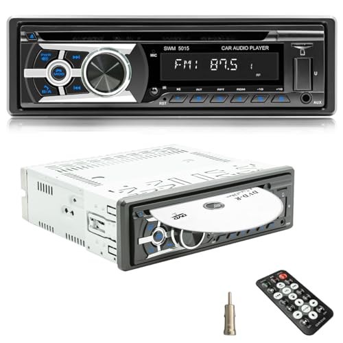 iFreGo Autoradio con CD Bluetooth, vivavoce, Bluetooth 1 DIN, autoradio (s3a)