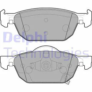 Pastiglie freno Low-Metallic LP2144 DELPHI per HONDA CIVIC IX ACCORD VIII
