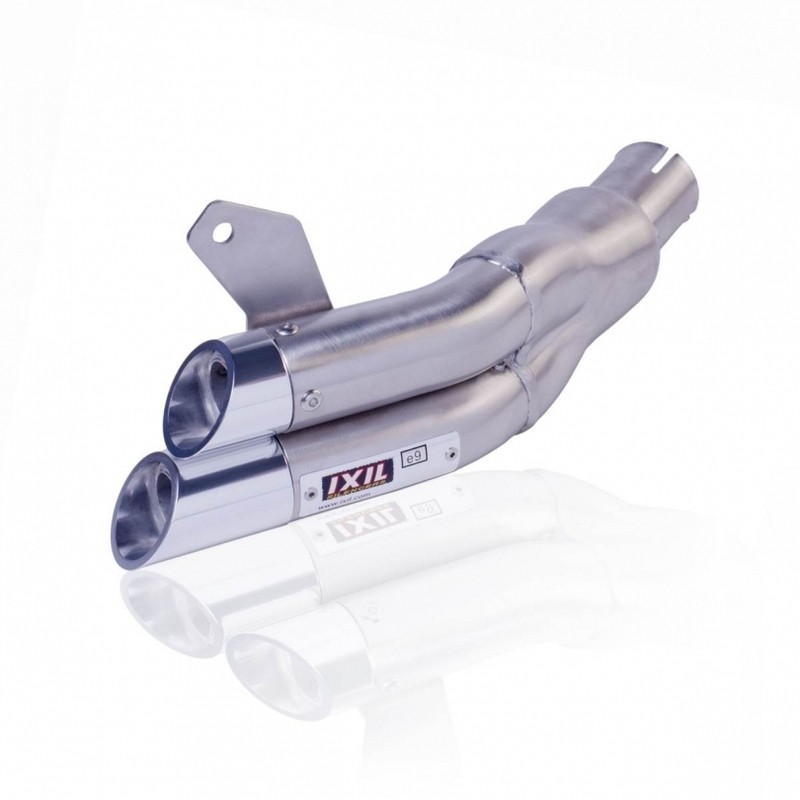 Scarico IXIL Dual Hyperlow L2X in acciaio inossidabile / alluminio lucidato - Ho