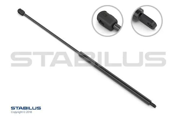 Molla a gas cofano 1293BN STABILUS per PORSCHE 924 944 944 Cabriolet